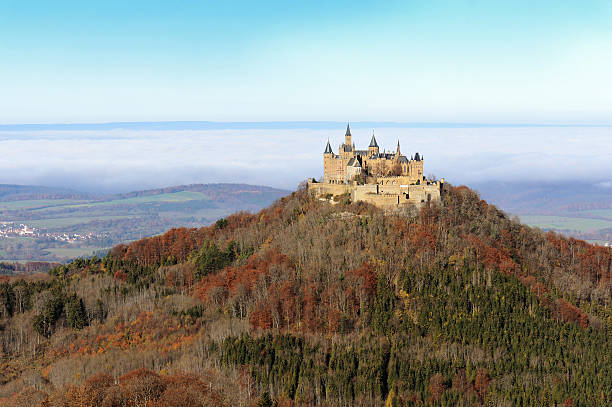 istock Colorful Castle Hohenzollern in Germany Fall 135566853
