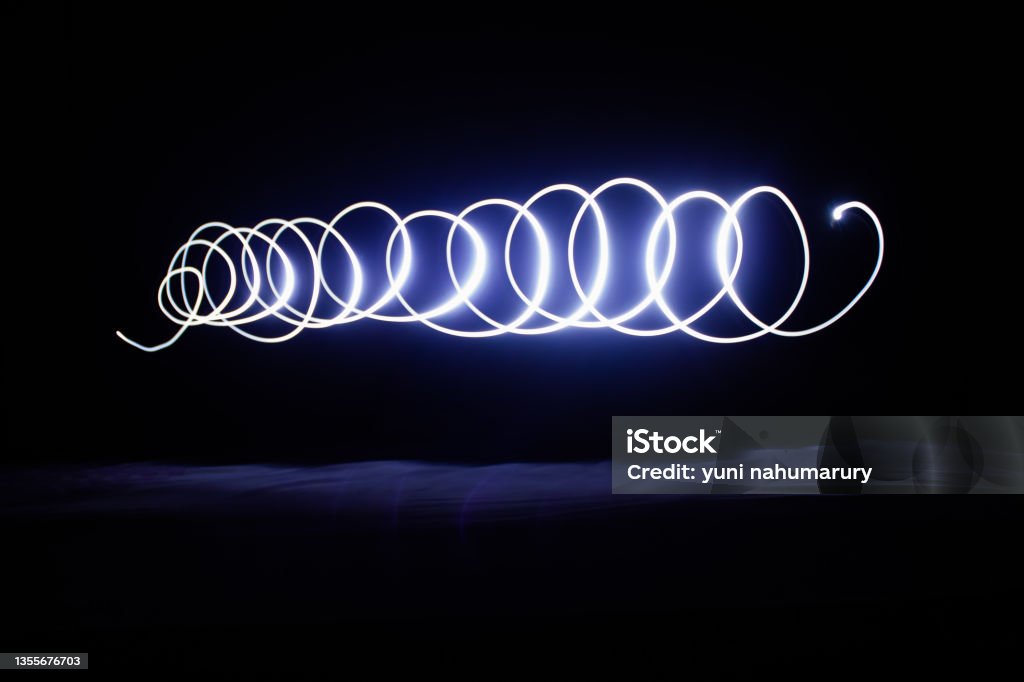 Spin and Rollin' Long exposure works good Abstract Stock Photo