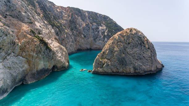 istock Porto Katsiki beach in Lefkada island Greece 1355681738