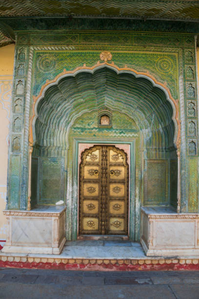 istock Doors on the city palace, Jaipur 1355684366