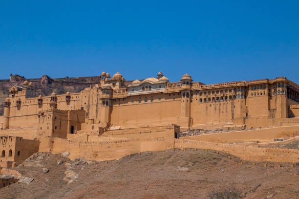 istock Amer Fort Jaipur during a sunny day 1355684729