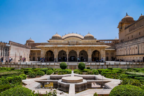 istock Amer Fort Jaipur during a sunny day 1355685076