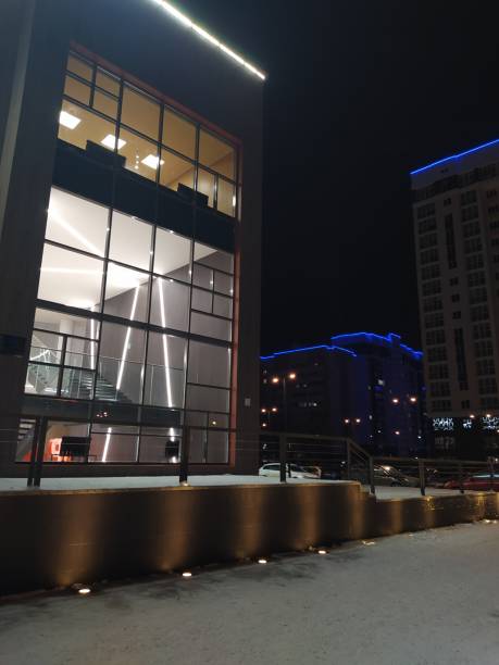 istock modern the city with illumination 1355687648