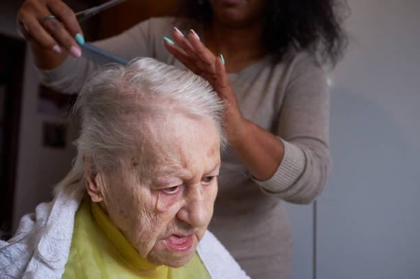 3,423 Senior Getting Hair Cut Stock Photos, Pictures & Royalty-Free Images  - iStock