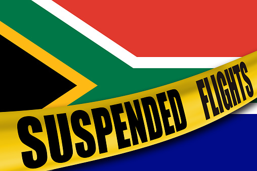 suspended flights to south africa