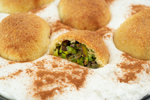istock Turkish dessert kerebic with pistachio 1355702802