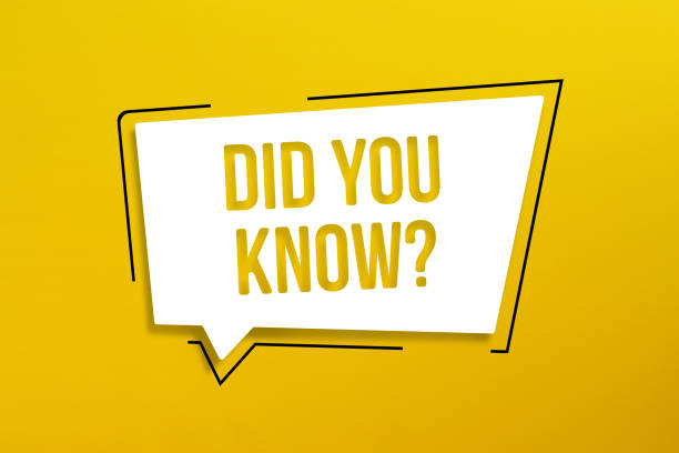 istock Did You Know? concept with speech bubble on yellow background 1355702834