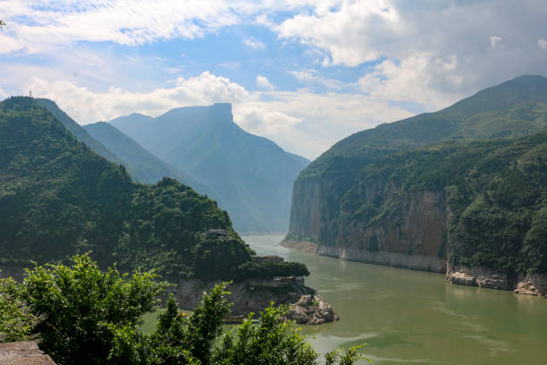istock The Qutang Gorge along the Yangtze River. 1355706929