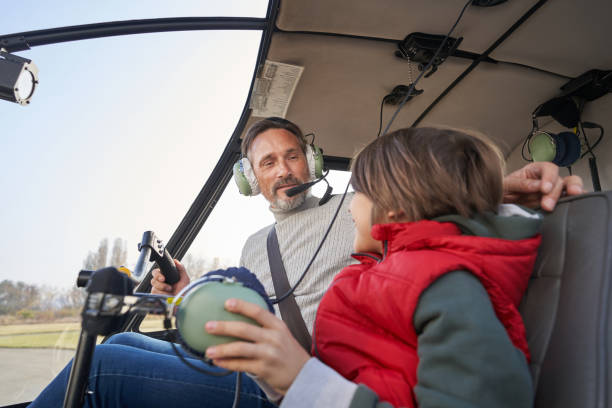 istock Helicopter flights are more fun with a co-pilot 1355710025