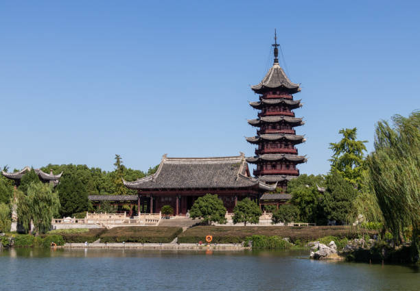istock Panmen historic garden at Suzhou 1355716103