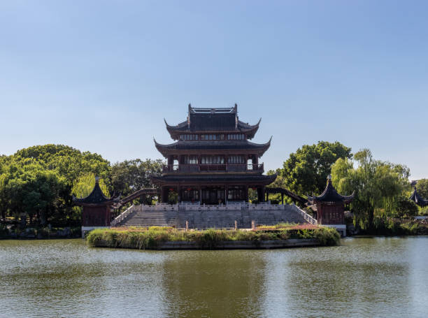 istock Panmen historic garden at Suzhou 1355716120