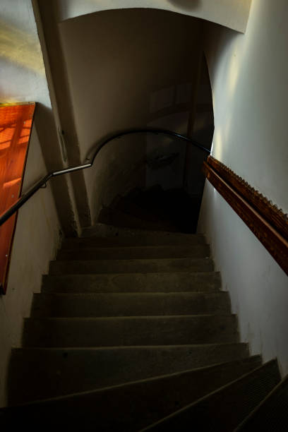 istock wooden stairs 1355717594