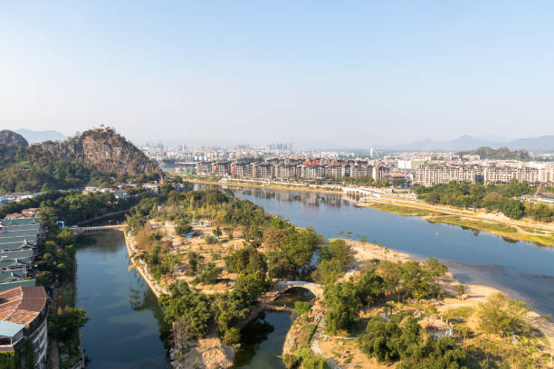 istock Cityscape at Guilin 1355717659