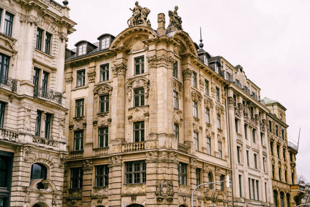 Palace of Justice in Munich, Germany. Side view. High quality photo