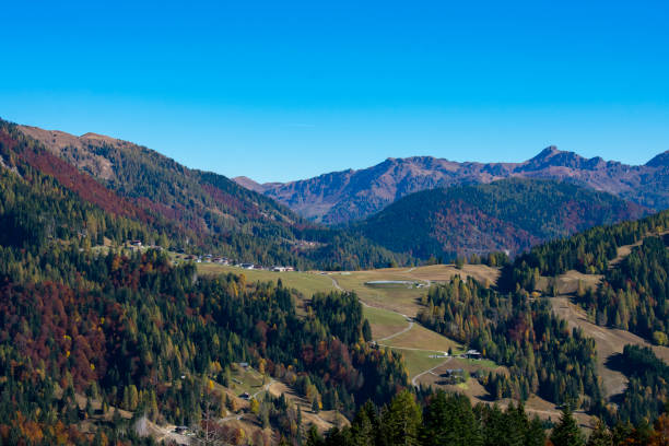 Mountains in Sauris (Carnia - Friuli Venezia Giulia) stock photo