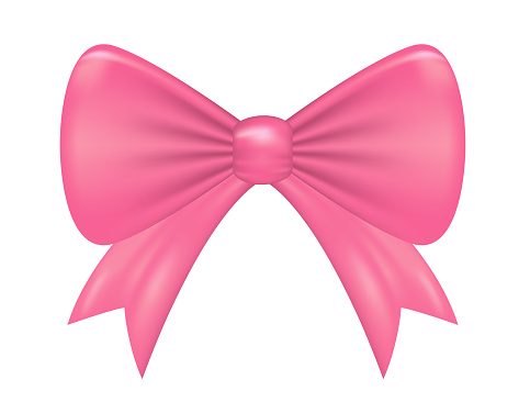 Shiny realistic bow. The eps file has a transparent background to make it easy to drop into other applications.