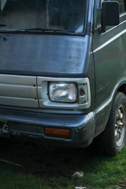 istock an old car that looks dirty 1355749391