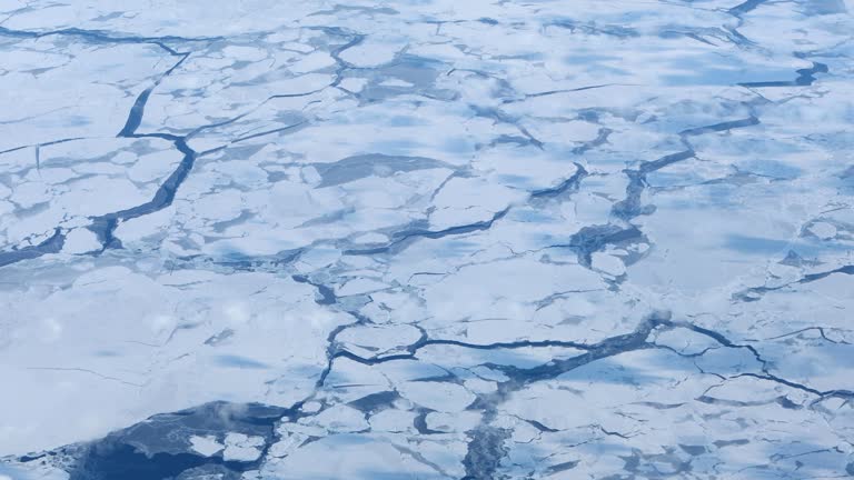 Arctic Landscape Aerial View