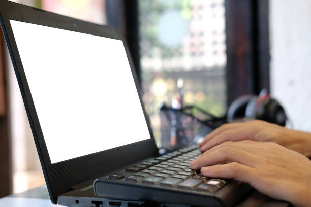 istock Man working on a laptop at home and Hard at work on reaching success 1355776666