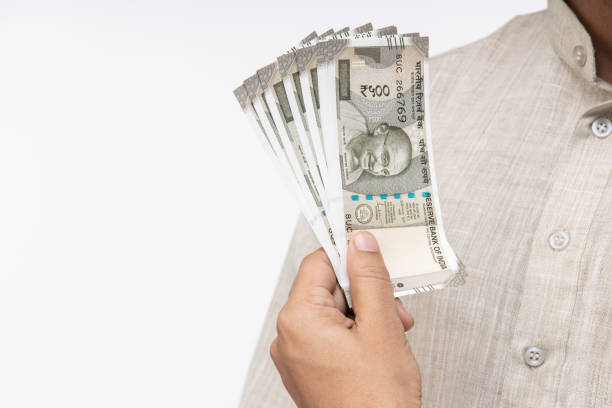 istock Indian currency, stock photo 1355793543