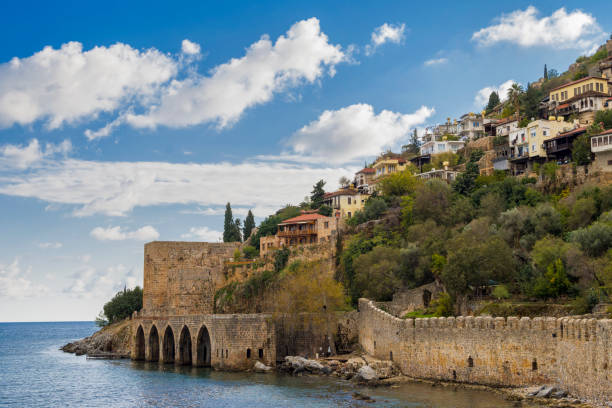 Alanya castle and Shipyard, Alanya Turkey