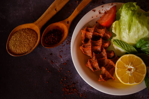 istock Traditional Turkish taste: Cigkofte 1355796598