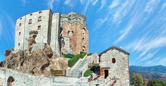 Sacra di San Michele, Saint Michael's Abbey, is a religious complex near Turin in Susa Valley, Italy
