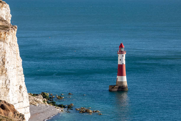istock Beachy Head Lighthouse and the Chalk Coastal Cliffs, on a Sunny Winters Day 1355807345