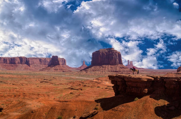 istock Rocks in Monument Valley, Wild West USA 1355812243