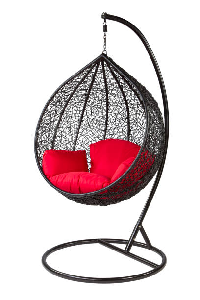 istock Relaxing suspended chair 1355812795