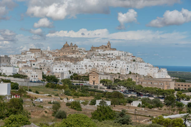 istock Ostuni Puglia streets buildings 1355813101