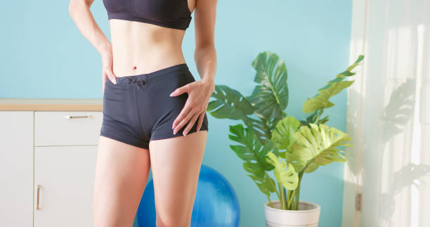 istock Woman show her body shape 1355819455