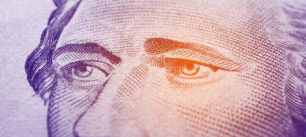 istock Close up of U.S. Dollar Currency 1355825293