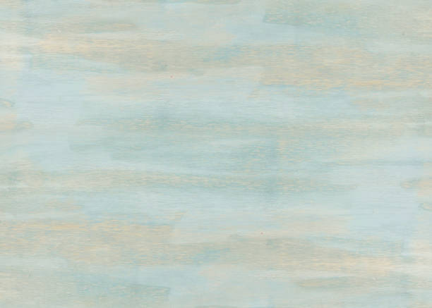 istock Blue wood color texture horizontal for background. Surface light clean of table top view. Natural patterns for design art work and interior or exterior. Grunge old white wood board wall pattern 1355828803