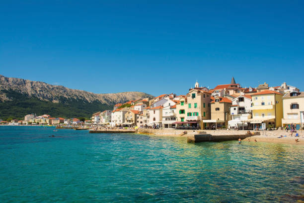 istock Baska Town on Krk Island, Croatia 1355834376