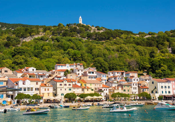 istock Baska Town on Krk Island, Croatia 1355834390