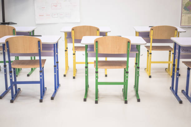 istock School class with school desks and blackboards in ukraine high school 1355839309