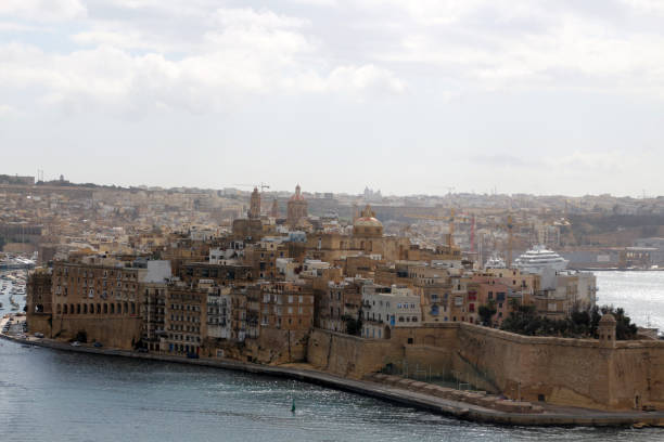 istock View of La Guardiola - Safe Haven Gardens, Senglea, Malta 1355844280