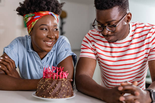 istock A little birthday celebration at home for two 1355854281