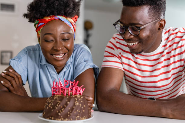 istock A little birthday celebration at home for two 1355854615