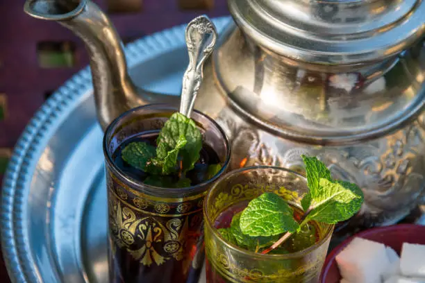 Photo of Moroccan mint tea