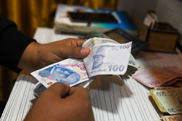 istock The dollar against the Turkish lira 1355863081
