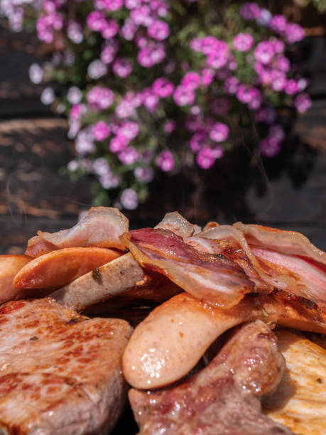istock Variety of roasted bacon 1355864405