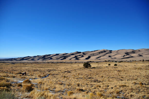 istock Great Sand Dunes NP from the plain, Colorado, USA 1355864634