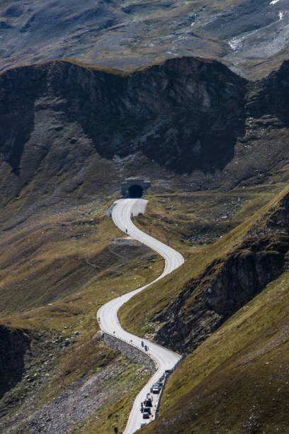 istock Mountain road in Alps 1355866510