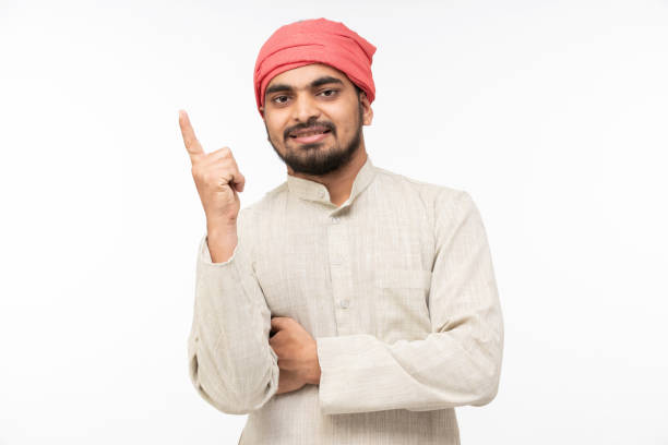 istock Indian Young Farmer, stock photo 1355883994