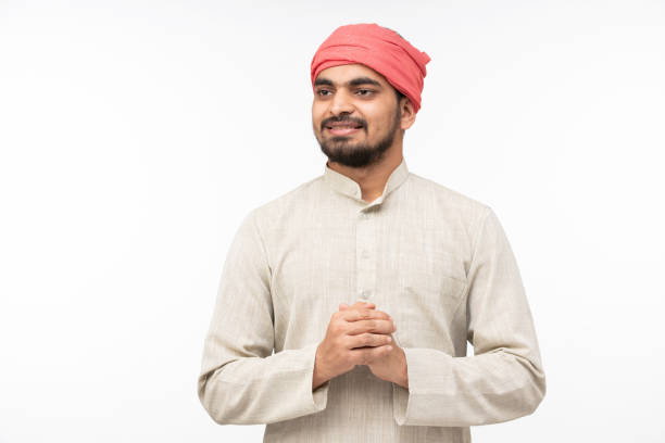 istock Indian Young Farmer, stock photo 1355884428