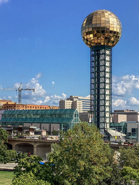istock Knoxville skyline and Sunsphere 1355889833