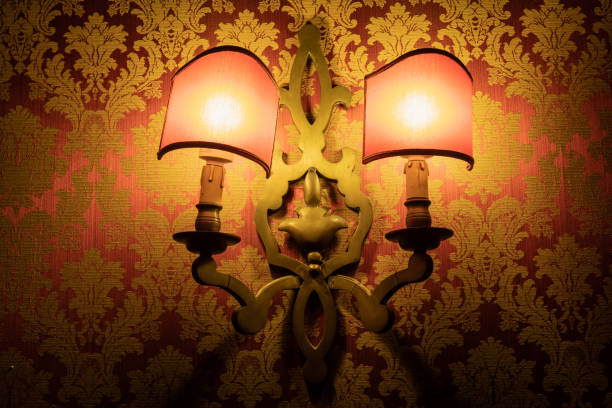 istock Vintage venetian background. Retro pattern old decorative wallpaper. 1355889866