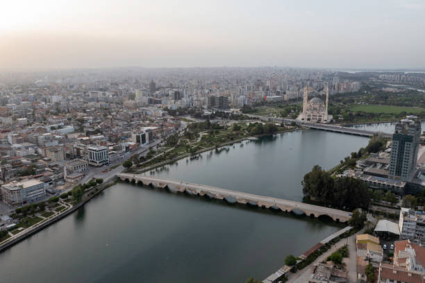 Sabanci Mosque and Stone Bridge